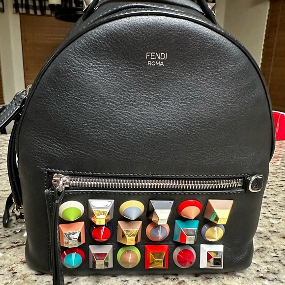 Fendi by the way backpack studded - Picture 1 of 16